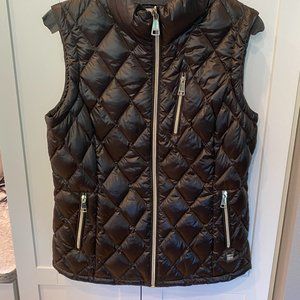 Calvin Klein Brown Puffer Vest - Medium